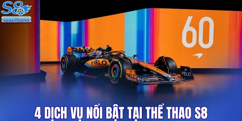 4 dịch vụ nổi bật tại thể thao S8