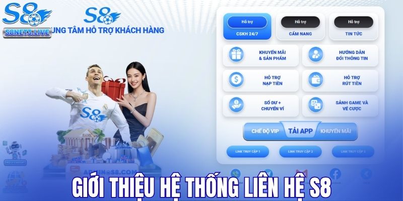 Giới thiệu hệ thống liên hệ S8