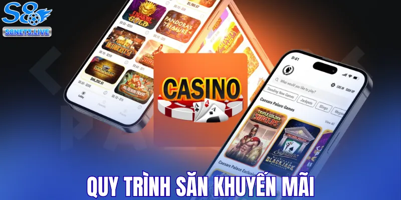 Quy trình săn khuyến mãi